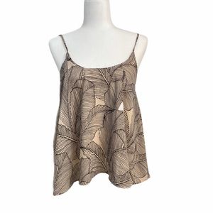 Poetry Spaghetti strap tank top